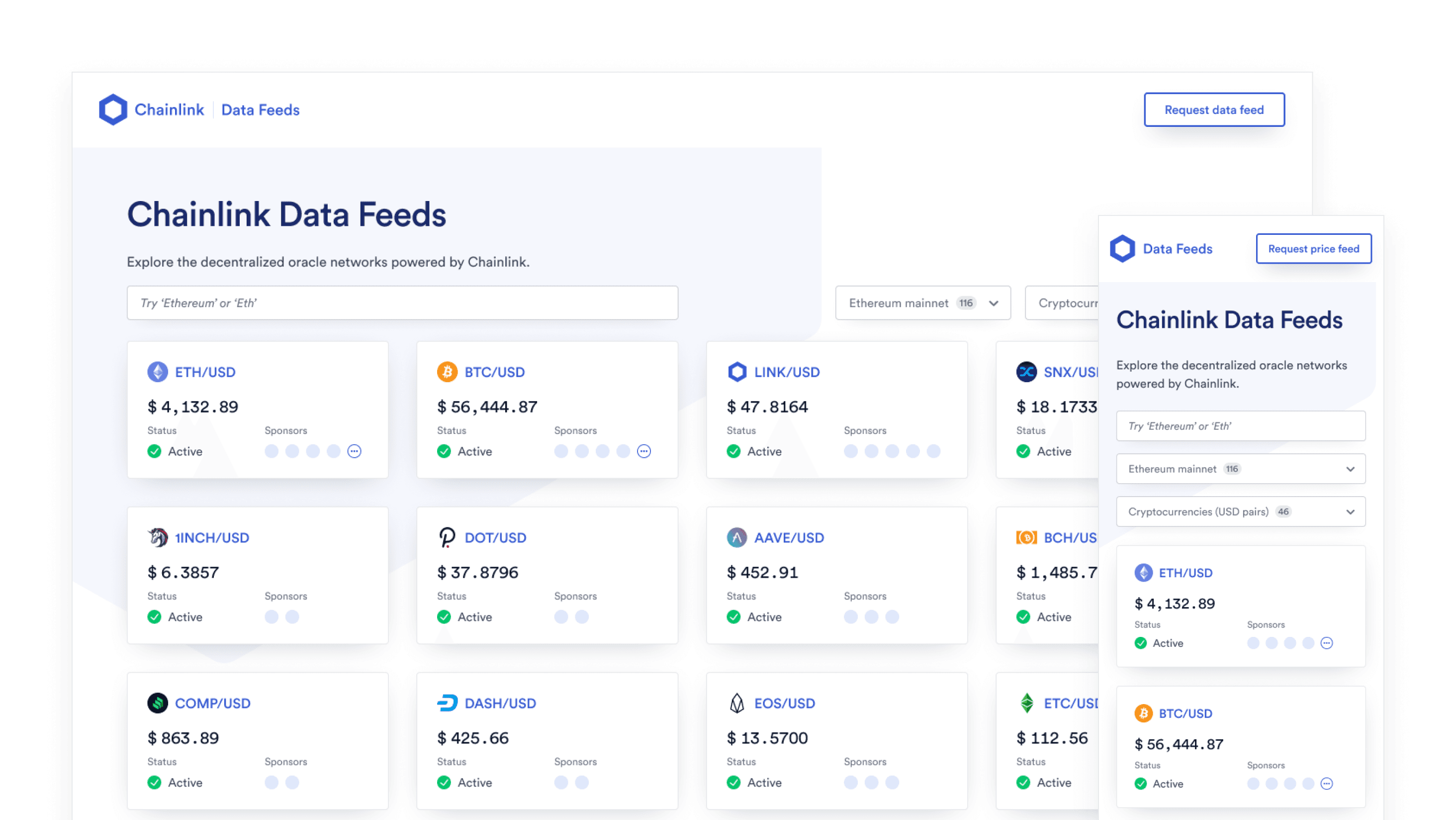 Iterations on the homepage layout